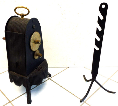 Tourne broche cheminee - tourne,
