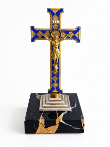 Ancien crucifix napoléon iii - crucifix,