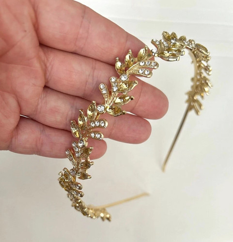 Bandeau diadème mariée en - bandeau/diadème,
