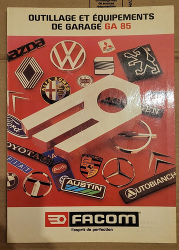 Catalogue facom 85 - facom, ga