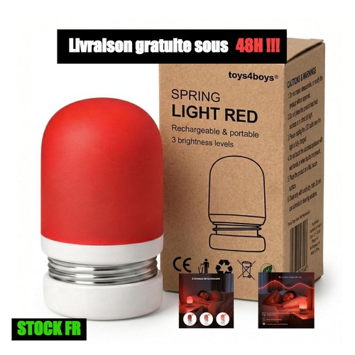 Veilleuse led rouge toys4boys - veilleuse,