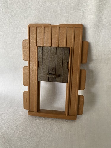 Playmobil mur porte trappe - mur,