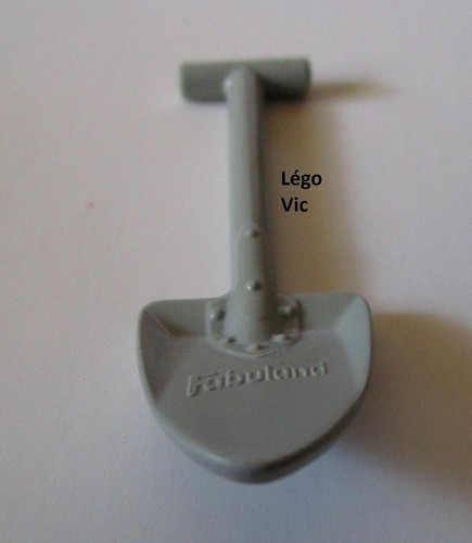 Lego x120a shovel gray pelle - x120a,