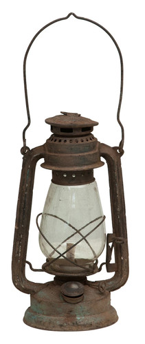 Ancienne lampe mine - ancienne,