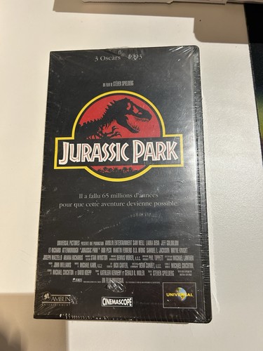 Vhs jurassic park - vhs,
