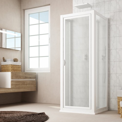 Cabine parois douche pivot - cabine,
