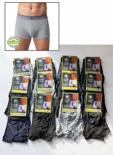 Lot boxers en coton - de, 12