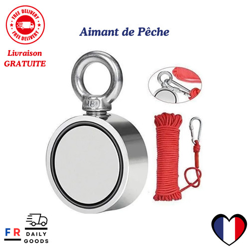 Aimant pêche double - aimant,