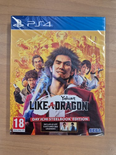 Yakuza like dragon steelbook - like, a