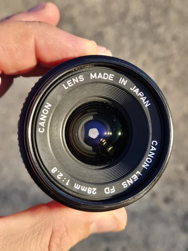 Canon objectif fixe mm - fd,