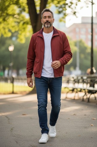 Veste blouson homme simili - homme, en