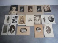 LOT DE 17 PHOTOS ANCIENNES