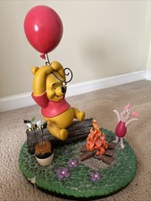 Art Of Disney Winnie The  Pooh & Piglet Red Balloon Bees Big Fig Figure LE 500