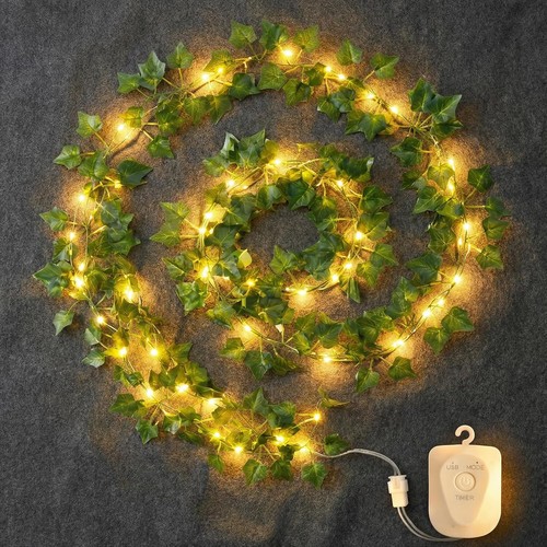 Guirlande lumineuse lierre