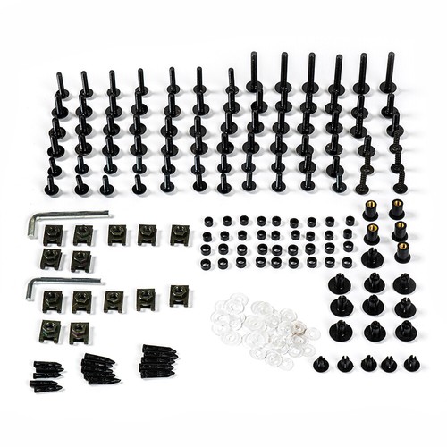 Black fairing bolts - fairing, kit