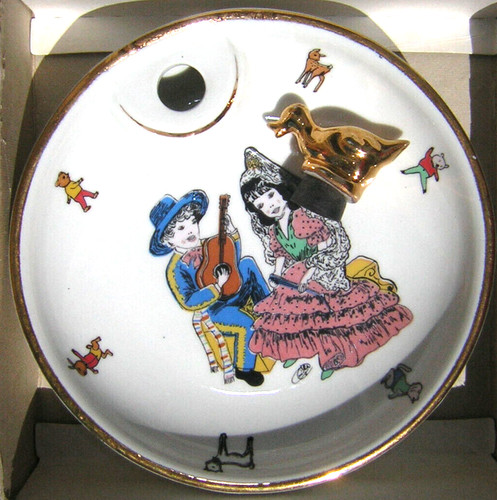 Assiette bouillie ancienne - assiette,