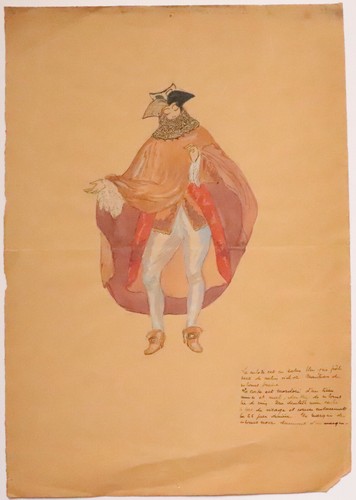 Gouache costume carnaval - costume,