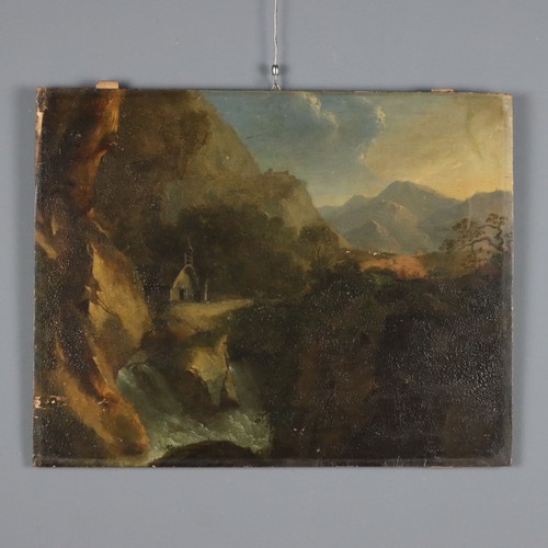 Tableau ancien vue sur - sur, la
