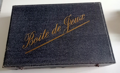 Ancienne boite malette jeux - ancienne, de