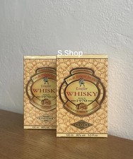 Lot de 2 Eau de Toilette Homme Whisky Since 1970 Evaflor 100ml Vaporisateur Neuf