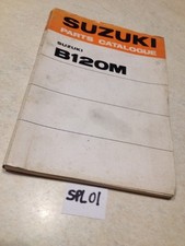 Suzuki parts list B120M B120 B 120 M édition 1975