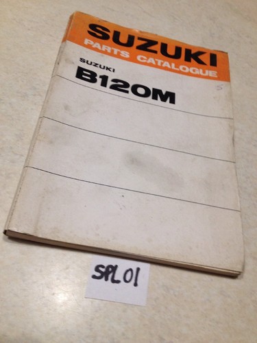 Suzuki parts list b120m - suzuki, b
