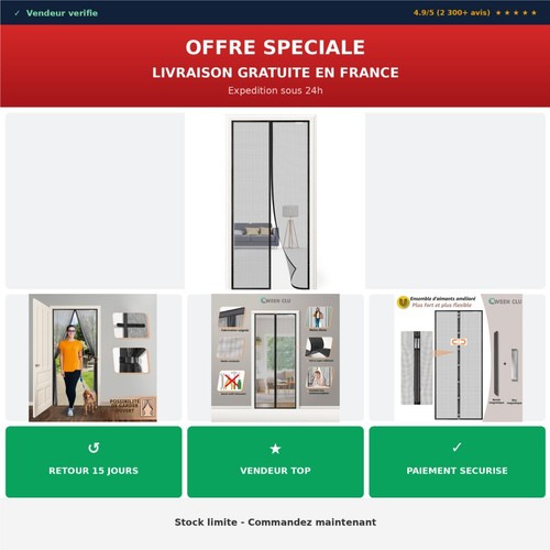 Moustiquaire porte fenêtre - porte,
