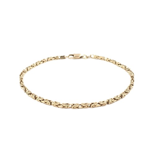 Bracelet roi jaune 14 - or,