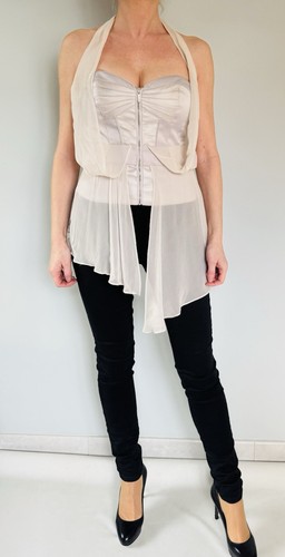 Bustier corset soie ted - en,
