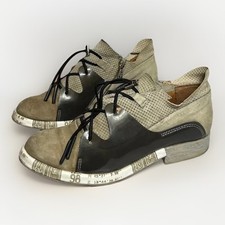 Baskets vintage A.S. 98 Airstep chaussures en cuir daim gris taille US 7 EU 37