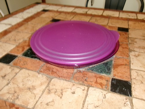 Plat élégance tupperware - plat,