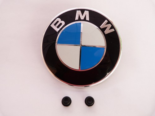Logo 82mm capot emblème e34 - logo,
