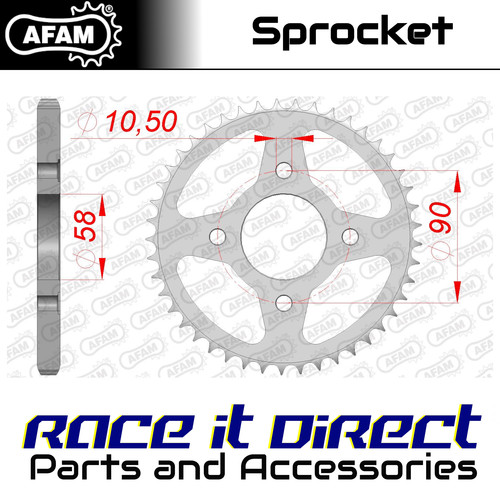 Sprocket for daelim - for, vt