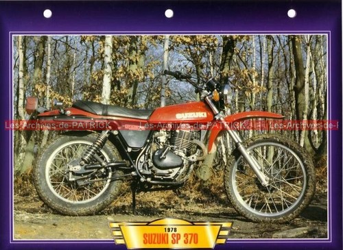 Suzuki 370 sp370 - 370, 1978