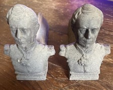 Paire de chenets anciens/Tête