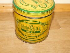 Esurkis 50 Cigars Brazil Tin Box No.115! Good 20s/30s