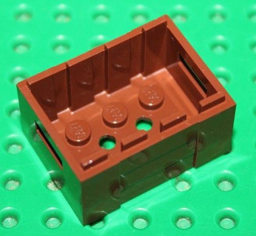 Lego reddish brown - brown, container