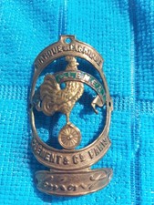 N.O.S plaque vélo Le Clément