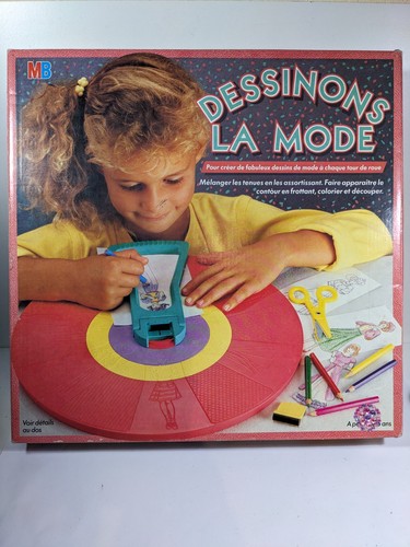 Jeu vintage dessinons la - :,