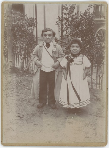 Homme une femme de petite - femme,