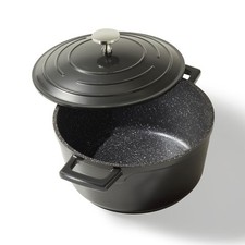 STONELINE Cocotte Induction 20 cm, 2,6 L, Cocotte avec couvercle,