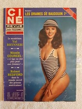CINE REVUE N°36 1980 GLENN FORD N.COURCEL I.HUPPERT BAUDOUIN 1ER BRYNNER GABIN