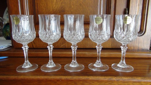 Verres pied cristal - 5,