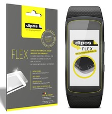 3x Film de protection d'écran pour Samsung Gear Fit 2, recouvre 100% de