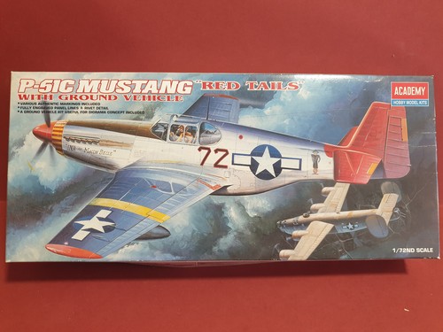 Academy 2225 51c mustang red - academy,