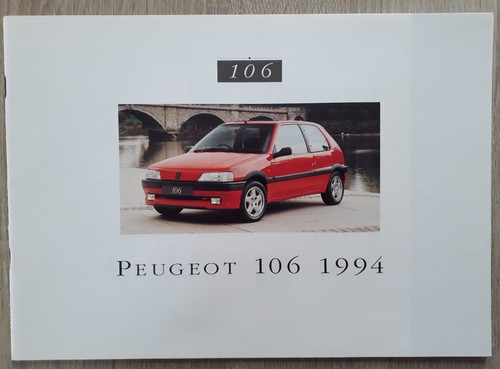 Peugeot 106 range - 106, brochure