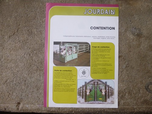 Prospectus jourdain contention - prospectus,