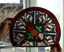 Vitrail ancien verre vitraux