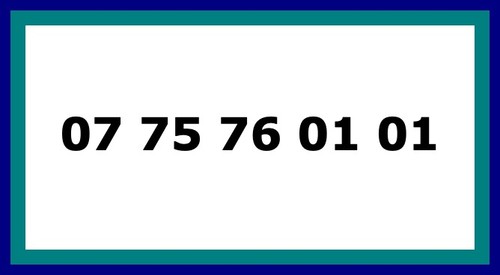 Numéro de - numÉro,