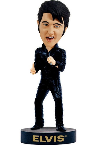 Elvis cuir noir headnockker - cuir,